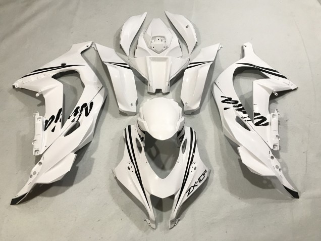 Weiß Ninja 16-19 Kawasaki ZX10R Verkleidung Weiß Ninja 16-19 Kawasaki ZX10R Verkleidung