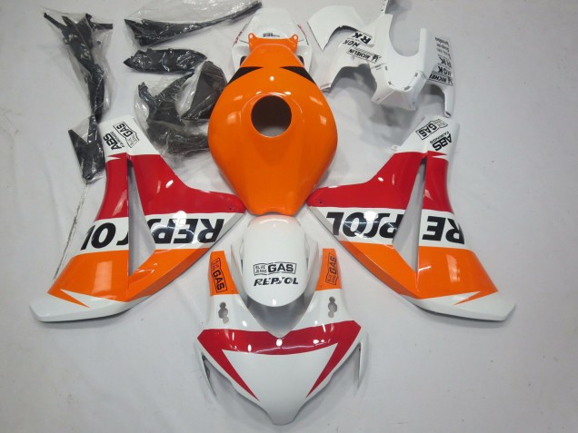 Weiß Repsol 08-11 Honda CBR1000RR Verkleidung Weiß Repsol 08-11 Honda CBR1000RR Verkleidung
