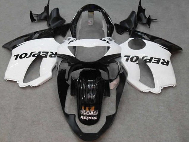 Weiß Repsol 99-00 Honda CBR600 F4 Verkleidung Weiß Repsol 99-00 Honda CBR600 F4 Verkleidung