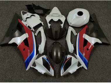 Weiß Rot & Blau 08-16 Yamaha R6 Verkleidung