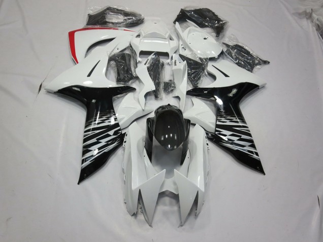 Weiß & Schwarz 11-24 Suzuki GSXR 600-750 Verkleidung