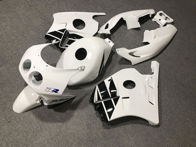 Weiß Schwarz 90-98 Honda CBR250RR Verkleidung