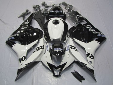 Weiß & Schwarz Repsol 09-12 Honda CBR600RR Verkleidung