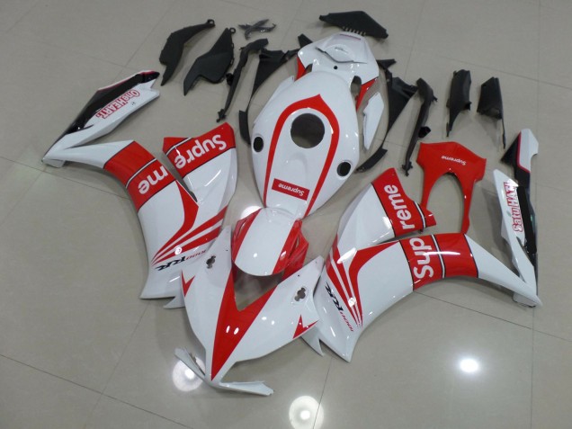 Weiß Supreme 12-16 Honda CBR1000RR Verkleidung Weiß Supreme 12-16 Honda CBR1000RR Verkleidung