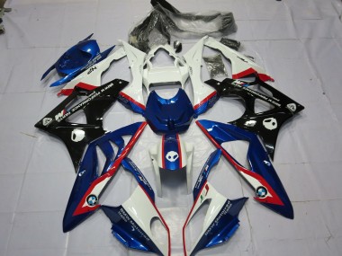 Alien Blau & Weiß 09-14 BMW S1000RR Verkleidung