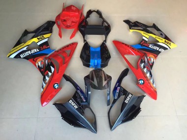 Alien Blau & Weiß 09-14 BMW S1000RR Verkleidung