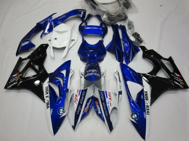 Alien Blau & Weiß 09-14 BMW S1000RR Verkleidung