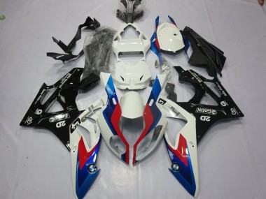 Alien Blau & Weiß 09-14 BMW S1000RR Verkleidung