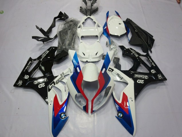 Alien Blau & Weiß 09-14 BMW S1000RR Verkleidung Alien Blau & Weiß 09-14 BMW S1000RR Verkleidung