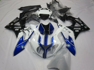 Alien Blau & Weiß 09-14 BMW S1000RR Verkleidung