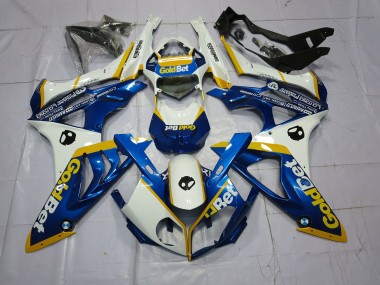 Alien Blau & Weiß 09-14 BMW S1000RR Verkleidung