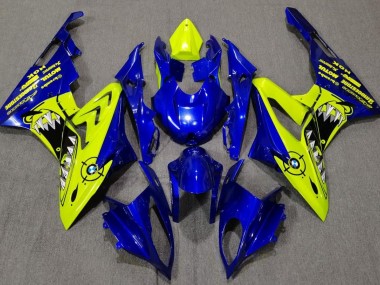 Alien Blau & Weiß 09-14 BMW S1000RR Verkleidung