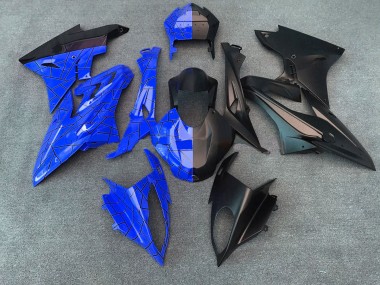 Alien Blau & Weiß 09-14 BMW S1000RR Verkleidung