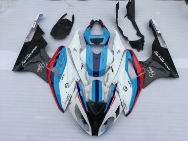 Alien Blau & Weiß 09-14 BMW S1000RR Verkleidung