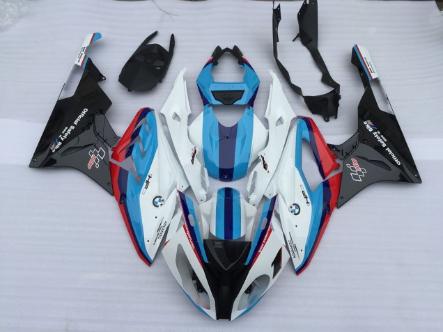 Alien Blau & Weiß 09-14 BMW S1000RR Verkleidung Alien Blau & Weiß 09-14 BMW S1000RR Verkleidung
