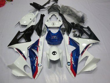 Alien Blau & Weiß 09-14 BMW S1000RR Verkleidung