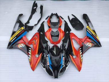 Alien Blau & Weiß 09-14 BMW S1000RR Verkleidung