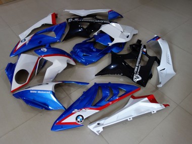Alien Blau & Weiß 09-14 BMW S1000RR Verkleidung