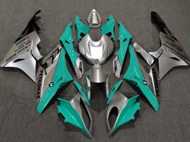 Alien Blau & Weiß 09-14 BMW S1000RR Verkleidung