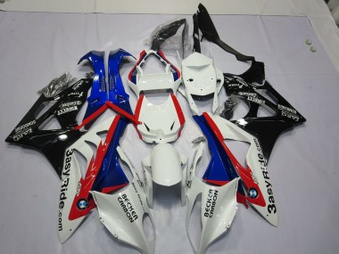 Alien Blau & Weiß 09-14 BMW S1000RR Verkleidung