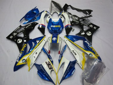 Alien Blau & Weiß 09-14 BMW S1000RR Verkleidung