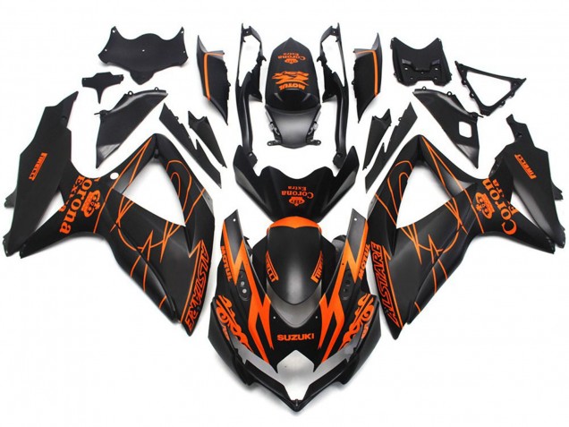 Benutzerdefiniert Matt Corona Spezial 08-10 Suzuki GSXR 600-750 Verkleidung Benutzerdefiniert Matt Corona Spezial 08-10 Suzuki GSXR 600-750 Verkleidung