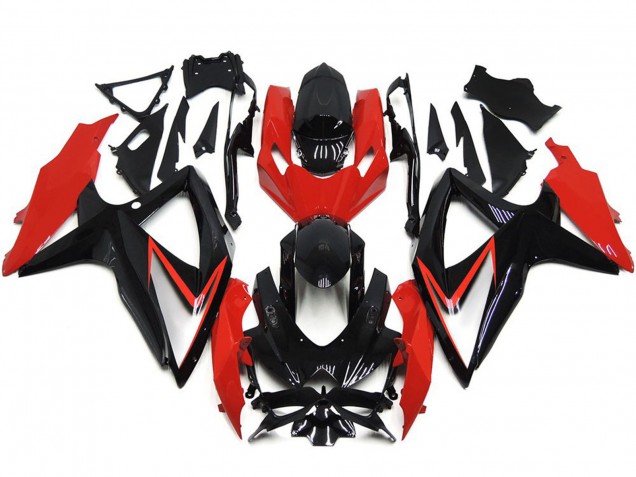 Benutzerdefiniert Rot OEM Stil 08-10 Suzuki GSXR 600-750 Verkleidung Benutzerdefiniert Rot OEM Stil 08-10 Suzuki GSXR 600-750 Verkleidung