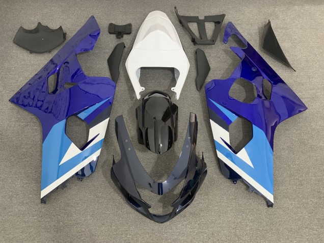 Blau 04-05 Suzuki GSXR 600-750 Verkleidung Blau 04-05 Suzuki GSXR 600-750 Verkleidung