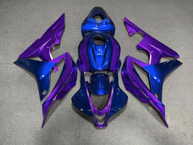 Blau & Weiß Custom 07-08 Honda CBR600RR Verkleidung