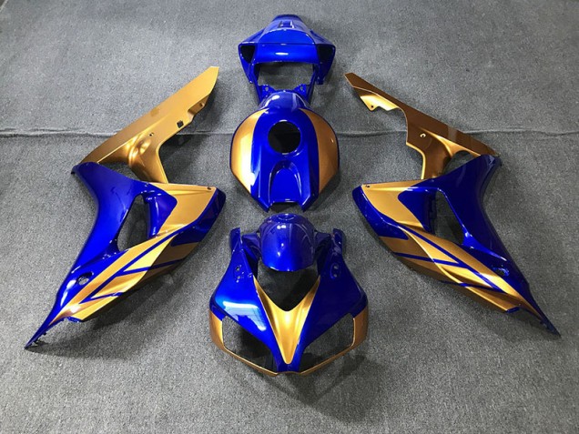 Blau & Gold 06-07 Honda CBR1000RR Verkleidung Blau & Gold 06-07 Honda CBR1000RR Verkleidung