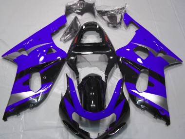 Blau OEM Stil 01-03 Suzuki GSXR 600-750 Verkleidung