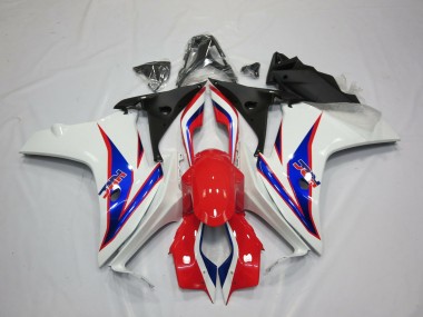 Blau Weiß Rot HRC 11-12 Honda CBR600F Verkleidung