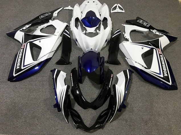 Blau Schwarz & Weiß 09-16 Suzuki GSXR 1000 Verkleidung Blau Schwarz & Weiß 09-16 Suzuki GSXR 1000 Verkleidung