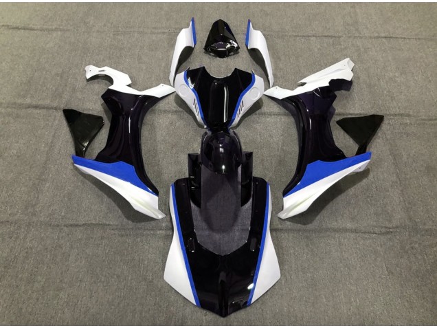 Blau Schwarz & Weiß 15-19 Yamaha R1 Verkleidung Blau Schwarz & Weiß 15-19 Yamaha R1 Verkleidung