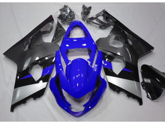 Blau & Silber 04-05 Suzuki GSXR 600-750 Verkleidung Blau & Silber 04-05 Suzuki GSXR 600-750 Verkleidung