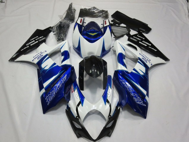 Blau Spezial Corona 07-08 Suzuki GSXR 1000 Verkleidung Blau Spezial Corona 07-08 Suzuki GSXR 1000 Verkleidung