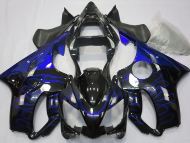 Blaue Flamme 01-03 Honda CBR600 F4i Verkleidung