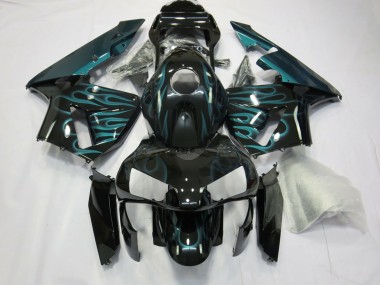 Blaue Flamme 03-04 Honda CBR600RR Verkleidung