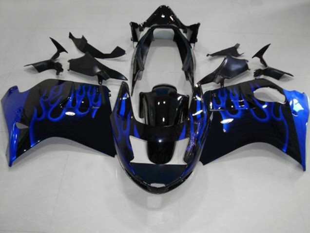 Blaue Flamme 96-07 Honda CBR1100XX Verkleidung Blaue Flamme 96-07 Honda CBR1100XX Verkleidung