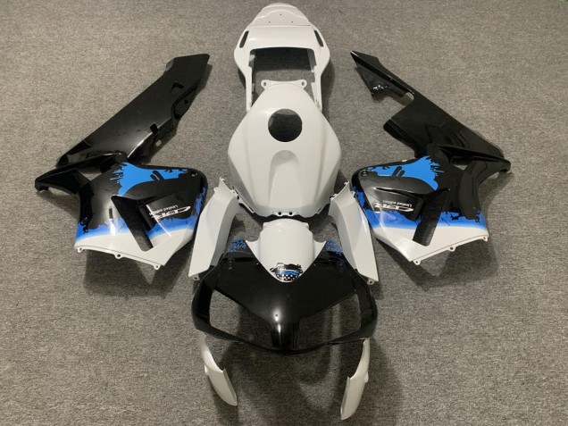 Blaue Spritzer 03-04 Honda CBR600RR Verkleidung Blaue Spritzer 03-04 Honda CBR600RR Verkleidung