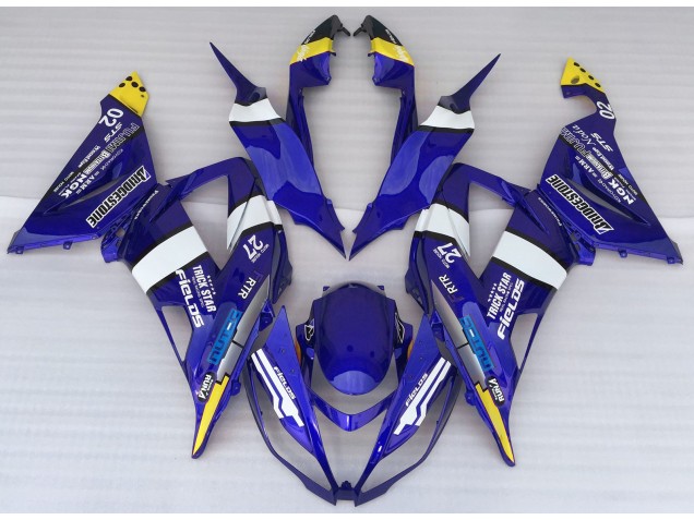 Blauer Stil 13-18 Kawasaki ZX6R Verkleidung Blauer Stil 13-18 Kawasaki ZX6R Verkleidung