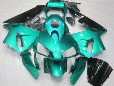 Blaugrün Schlicht 03-04 Honda CBR600RR Verkleidung
