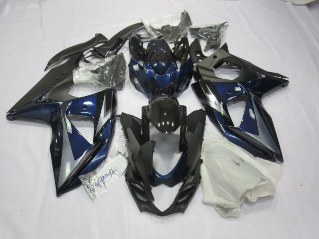 Blausilber & Schwarz 09-16 Suzuki GSXR 1000 Verkleidung Blausilber & Schwarz 09-16 Suzuki GSXR 1000 Verkleidung