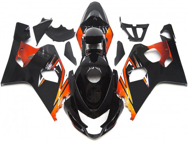Bronze Orange OEM Stil Benutzerdefiniert 04-05 Suzuki GSXR 600-750 Verkleidung Bronze Orange OEM Stil Benutzerdefiniert 04-05 Suzuki GSXR 600-750 Verkleidung