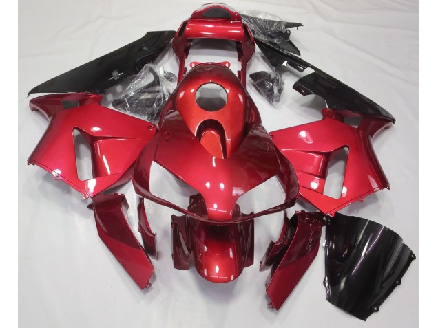 Candy Red Plain 03-04 Honda CBR600RR Verkleidung Candy Red Plain 03-04 Honda CBR600RR Verkleidung