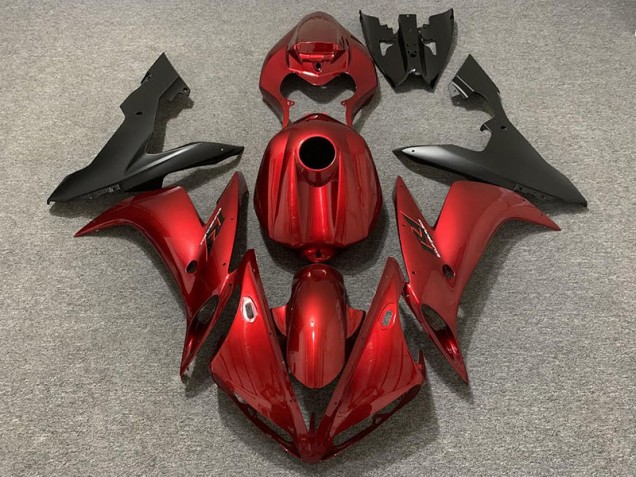 Candy Rot 04-06 Yamaha R1 Verkleidung Candy Rot 04-06 Yamaha R1 Verkleidung