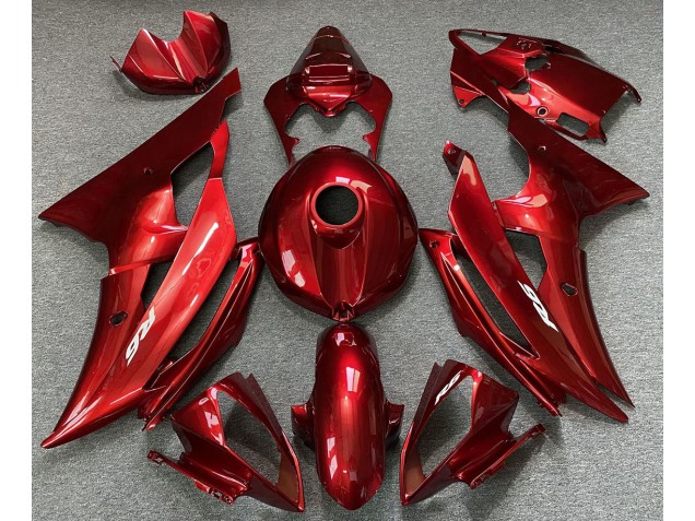Candy Rot 08-16 Yamaha R6 Verkleidung Candy Rot 08-16 Yamaha R6 Verkleidung