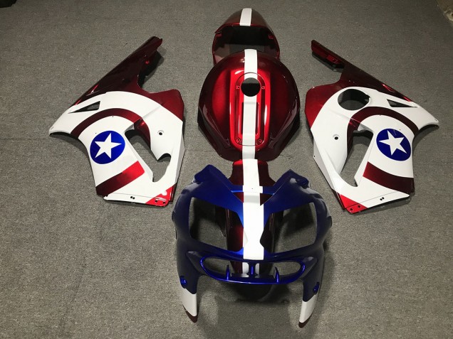Captain America 02-05 Kawasaki ZX12R Verkleidung Captain America 02-05 Kawasaki ZX12R Verkleidung