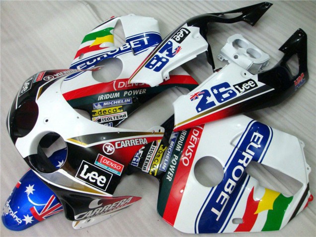 Carrera Eurobet 90-98 Honda CBR250RR Verkleidung Carrera Eurobet 90-98 Honda CBR250RR Verkleidung