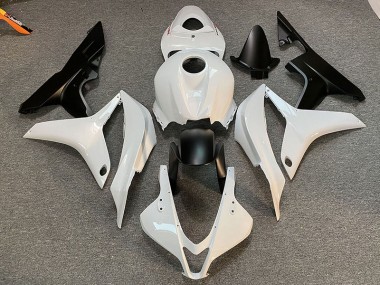 Clean Weiß & Schwarz 07-08 Honda CBR600RR Verkleidung